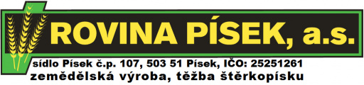 logo firmy: Rovina Písek, a.s.