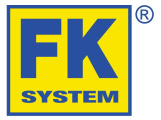 logo firmy: FK system - povrchové úpravy, s.r.o.