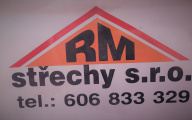 logo firmy: RM střechy s.r.o.